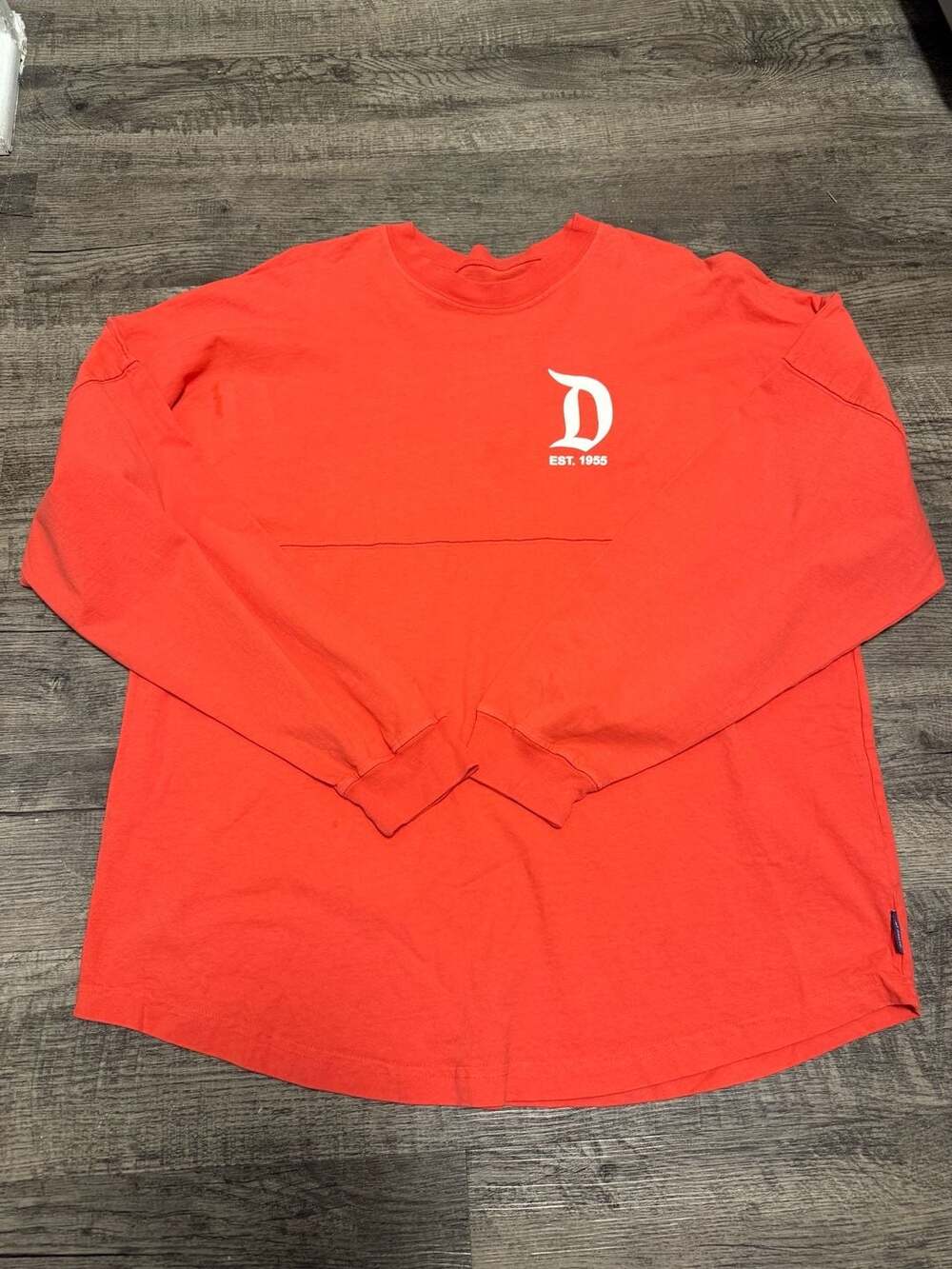 Disneyland Resort Coral Spirit Jersey Size Large